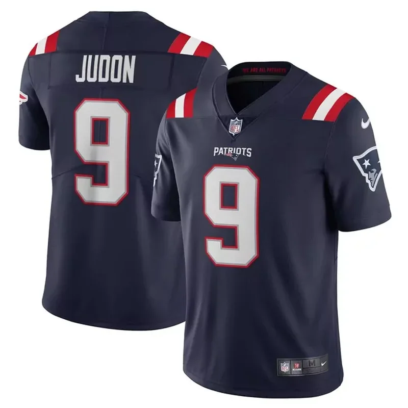 Mac Jones New England Patriots Game Jersey Navy - Image 2