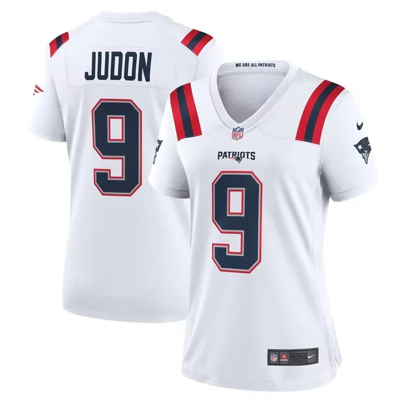 Keion White New England Patriots Womens Team Game Jersey Navy - Image 5