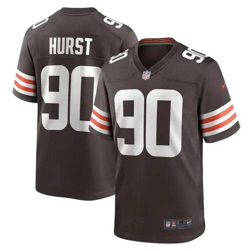 Maurice Hurst Cleveland Browns Game Player Jersey Brown