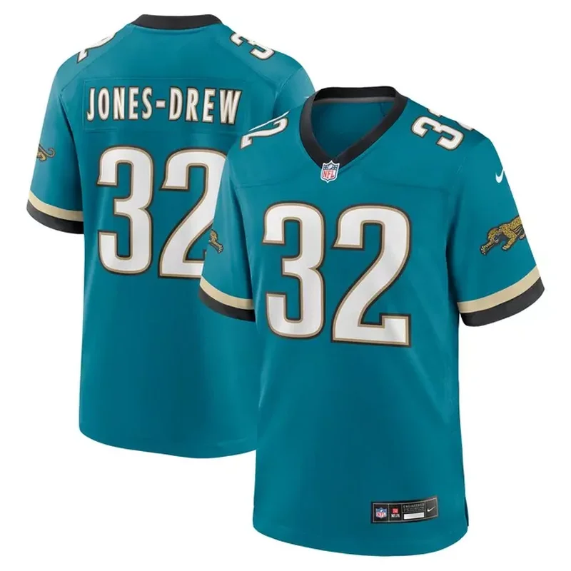 Josh Hines-Allen Jacksonville Jaguars Player Game Jersey Teal - Image 3
