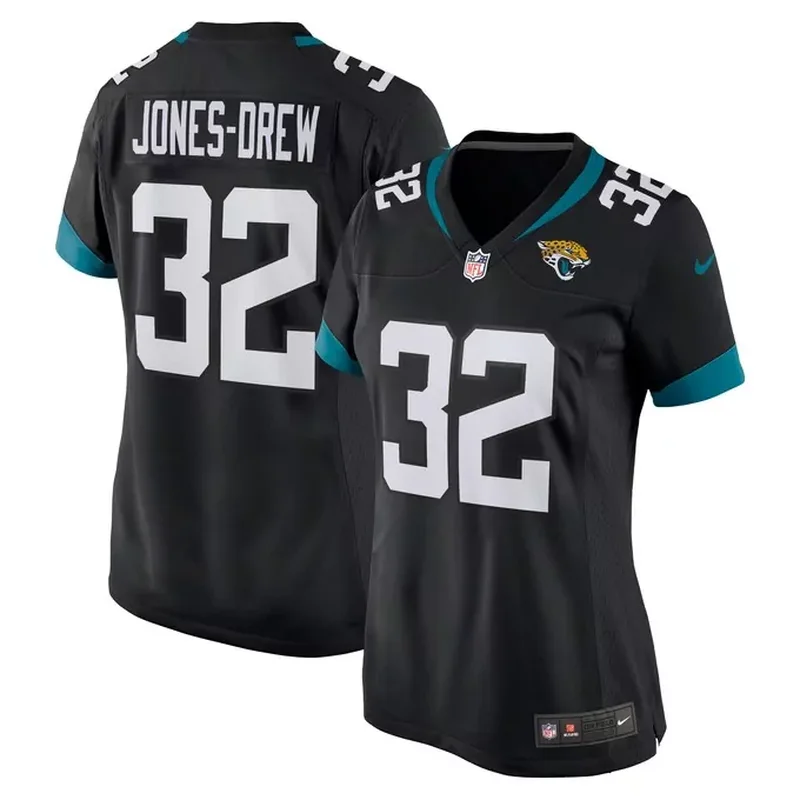 Maurice Jones-Drew Jacksonville Jaguars Womens Game Retired Player Jersey Black