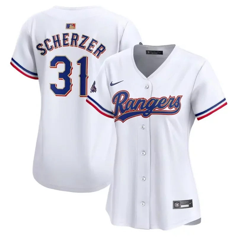 Josh Jung Texas Rangers 2024 Gold Collection Player Jersey – White - Image 5