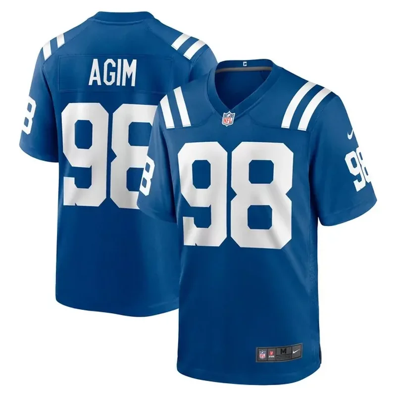 Jake Funk Indianapolis Colts Team Game Jersey Royal - Image 2