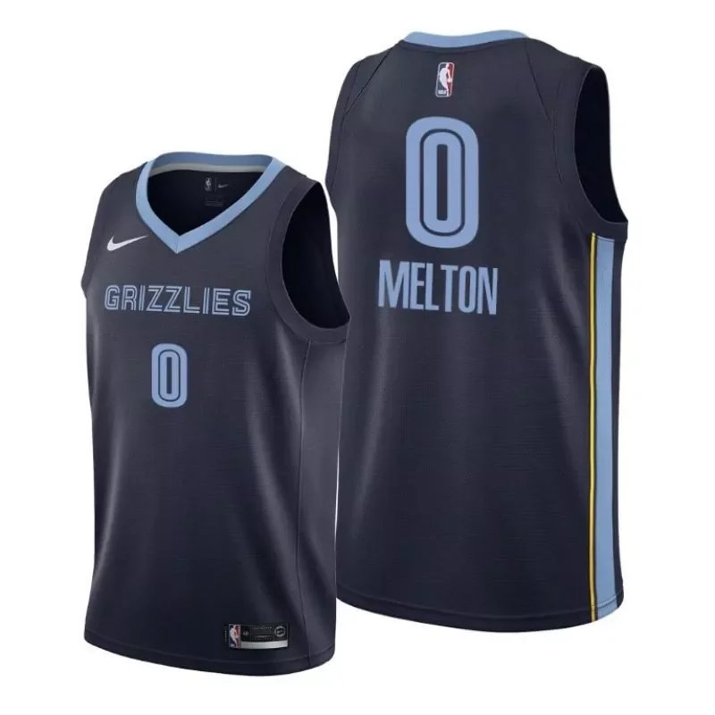 Memphis Grizzlies Xavier Tillman 2 NBA Basketball Team City Navy Jersey Memphis Fans - Image 4