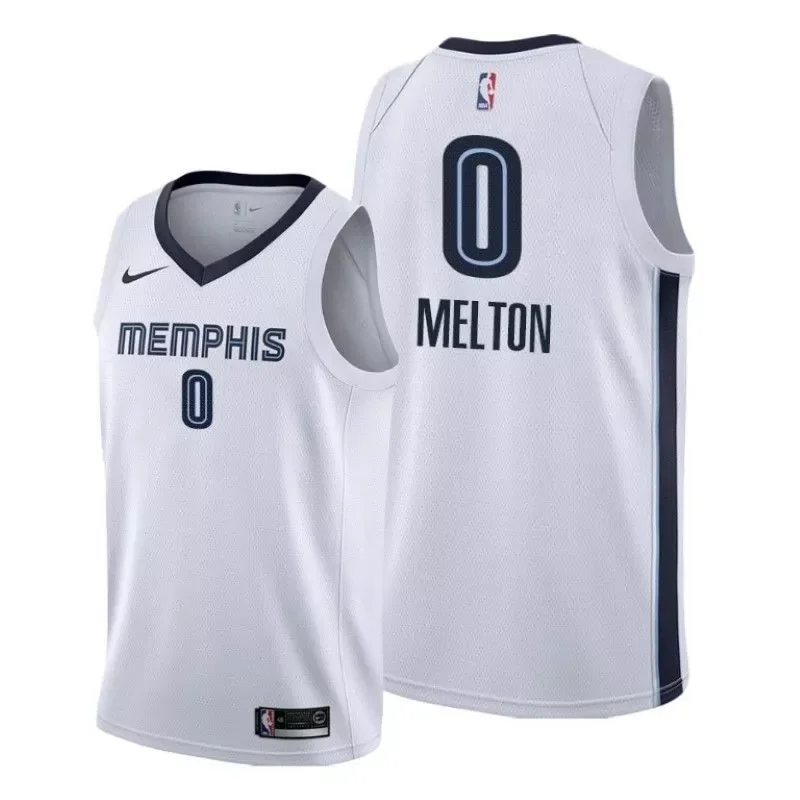 Memphis Grizzlies Deanthony Melton #0 2020 NBA New Arrival Black Jersey - Image 3