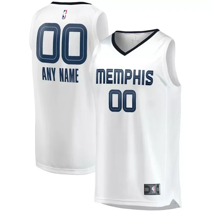 Ja Morant Memphis Grizzlies Fast Break Player Jersey Navy Icon Edition - Image 5