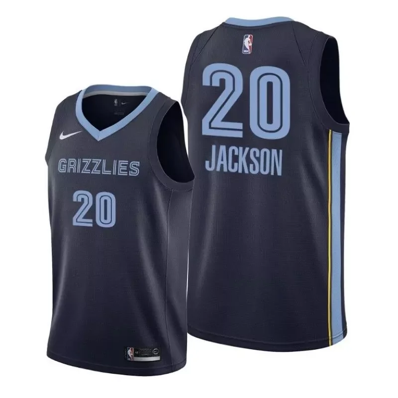 Deanthony Melton Memphis Grizzlies Fast Break Jersey Navy - Icon Edition NBA - Image 5