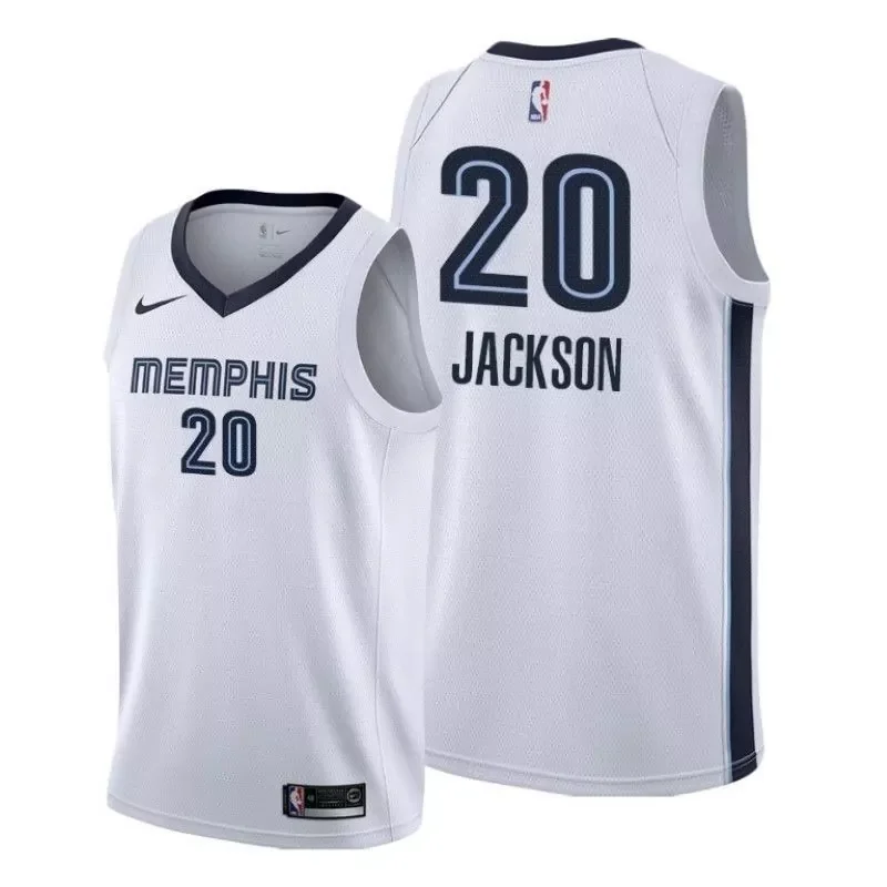 Memphis Grizzlies Anthony Tolliver #44 2020 NBA New Arrival White Jersey - Image 4