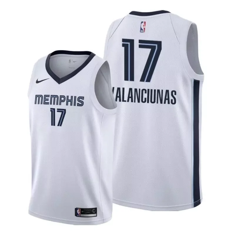 Memphis Grizzlies Anthony Tolliver #44 2020 NBA New Arrival White Jersey - Image 5