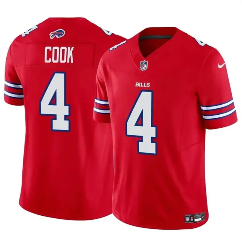 Men's Buffalo Bills #4 James Cook Untouchable Stitched Jersey - Image 2