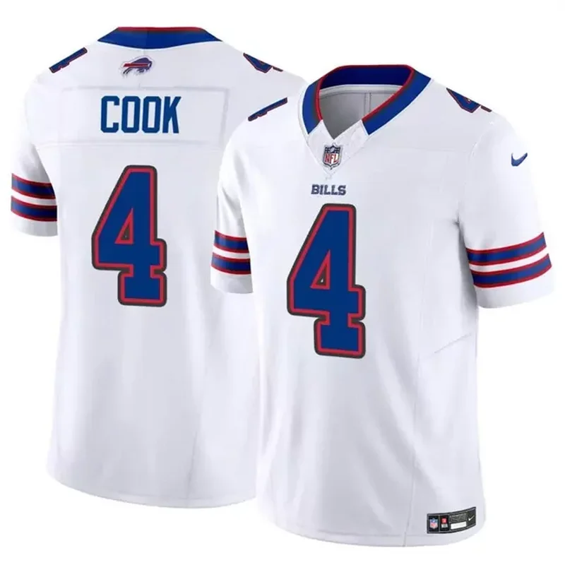 Men's Buffalo Bills #4 James Cook Untouchable Stitched Jersey - Image 3