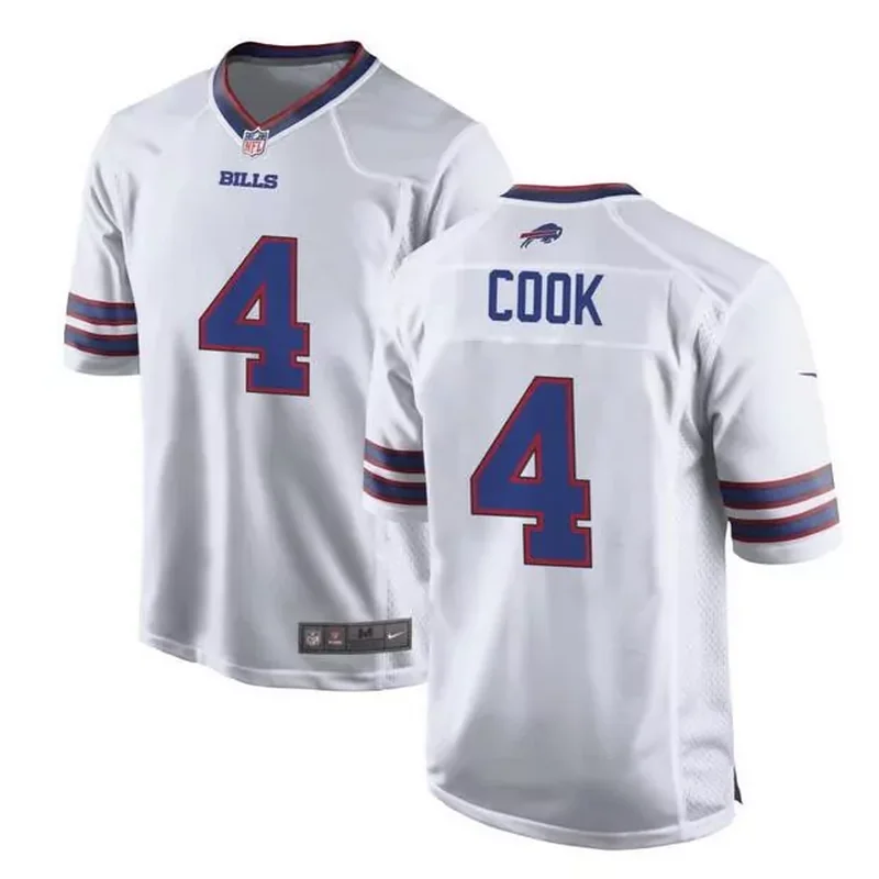 Men's Buffalo Bills #4 James Cook Untouchable Stitched Jersey - Image 4