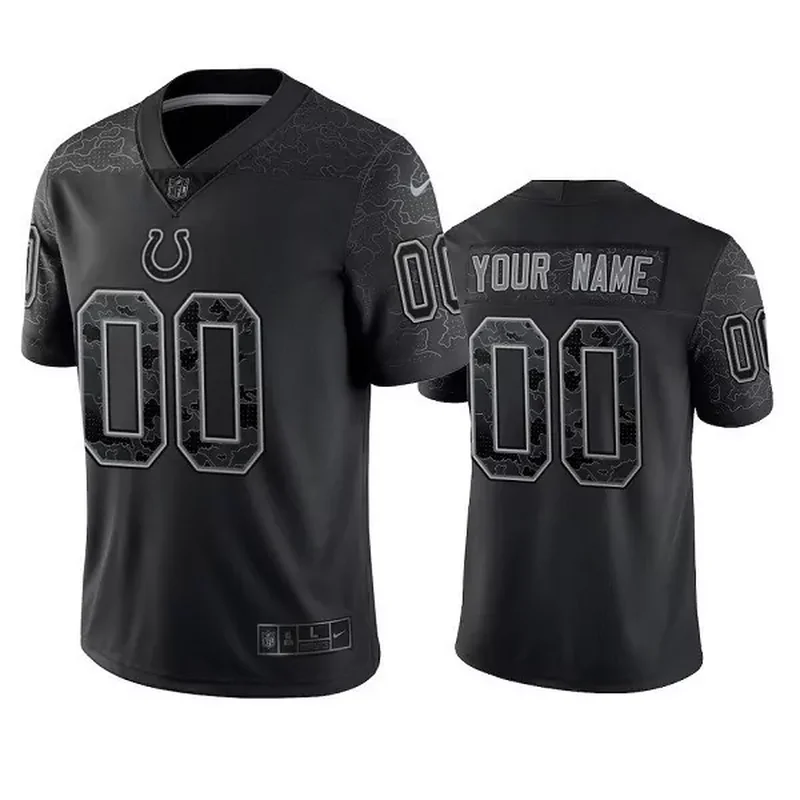 Men's Indianapolis Colts Custom 2020 White Crucial Catch Stitched Jersey - Image 4