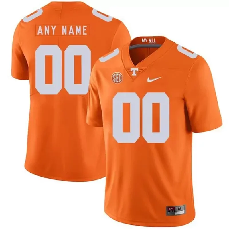 Men's Tennessee Volunteers Custom White Stitched Game Jersey - Image 4