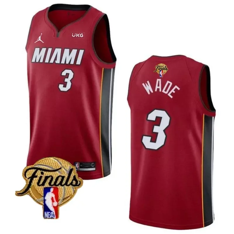 Miami Heat #11 Jaime Jaquez Jr. 2023 NBA Draft Men Red 2022 2023 Statement Edition Basketball jersey - Image 3