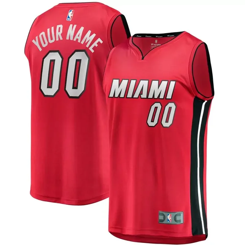Kyle Lowry Miami Heat Fast Break Player Jersey Red Statement Edition - Image 4