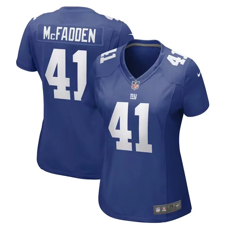 Osi Umenyiora New York Giants Womens Classic Retired Player Game Jersey Royal - Image 4