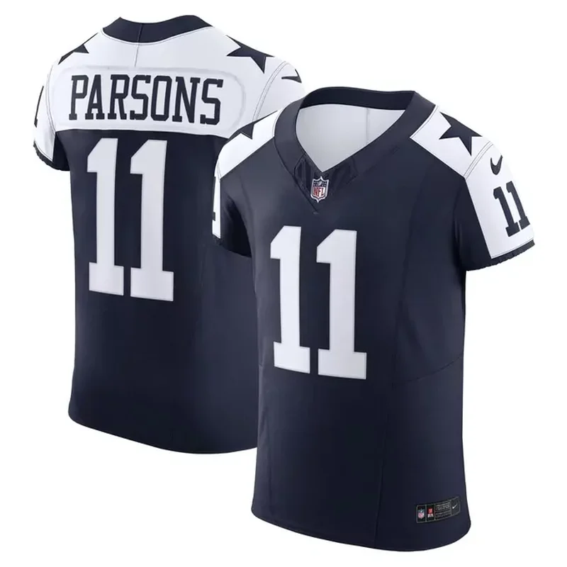Micah Parsons Dallas Cowboys Alternate Vapor Fuse Elite Jersey Navy