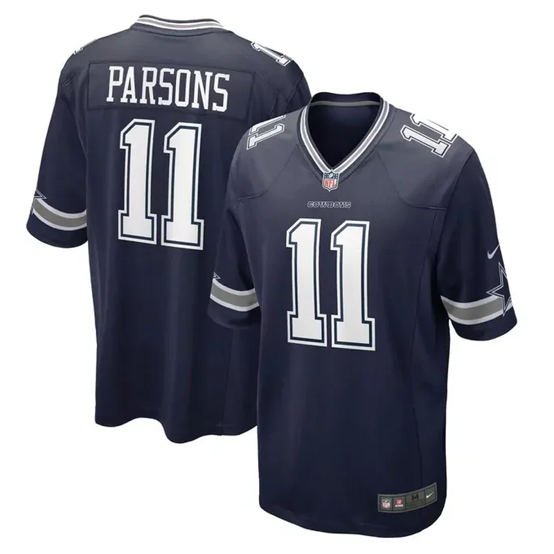 Micah Parsons Dallas Cowboys Game Jersey Navy