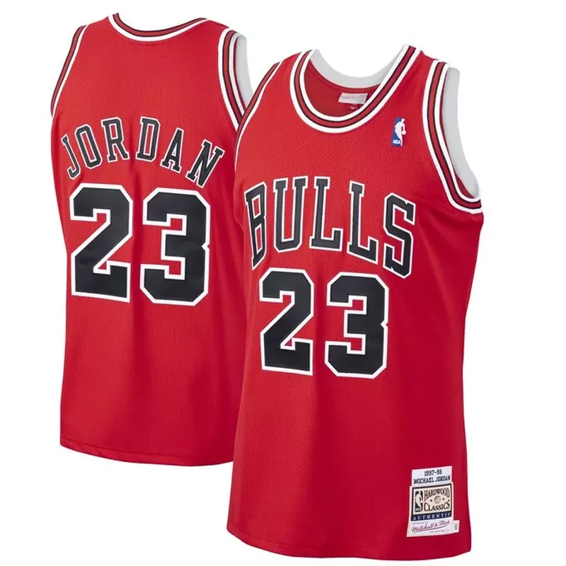 Michael Jordan Chicago Bulls 1997/98 Classics Jersey Scarlet