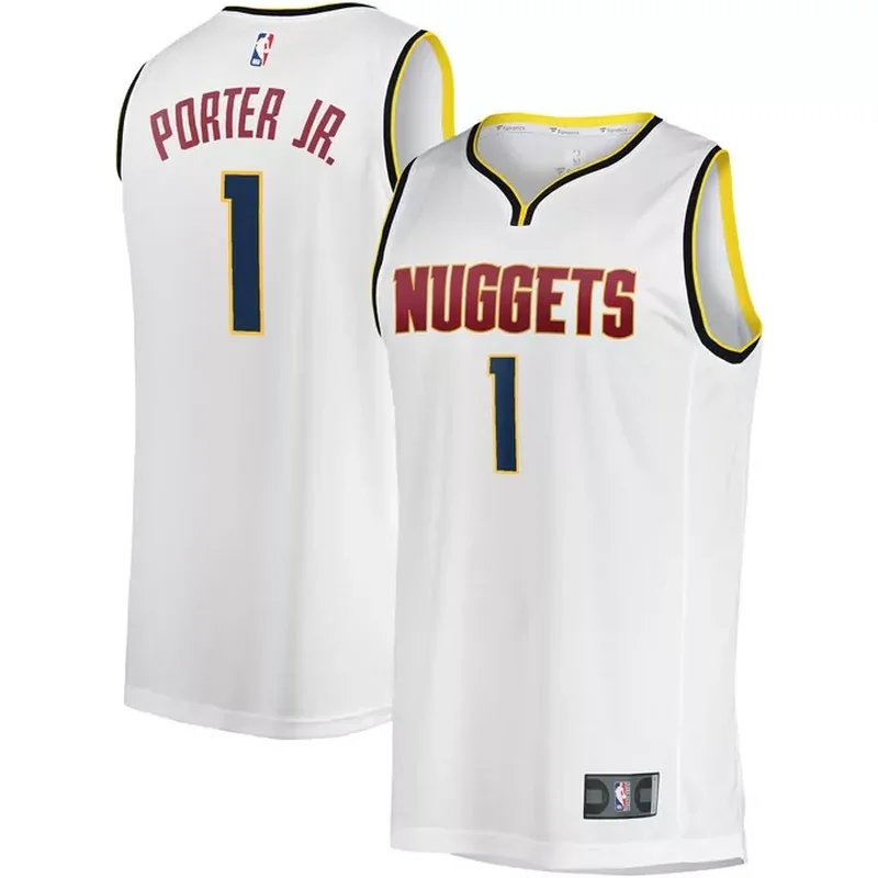 Jamal Murray Denver Nuggets 2019/20 Fast Break Player Jersey Icon Edition Navy - Image 2