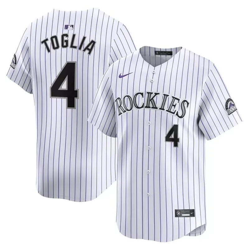 Michael Toglia Colorado Rockies Home Player Jersey White