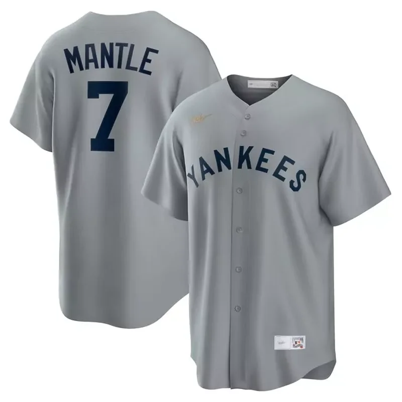 Mariano Rivera New York Yankees Cooperstown Collection Mesh Batting Practice Jersey Navy - Image 5