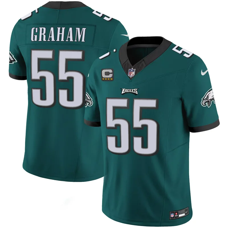 Black Alternate DeVonta Smith philadelphia eagles jersey all stitched - Image 5