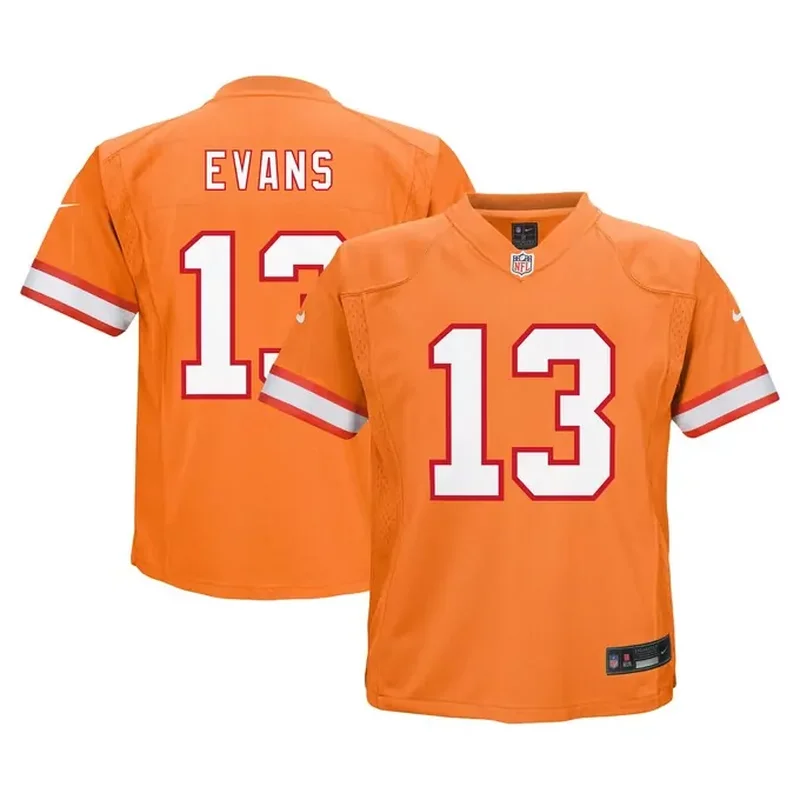 Tampa Bay Buccaneers Womens Custom Game Jersey Red - Image 4