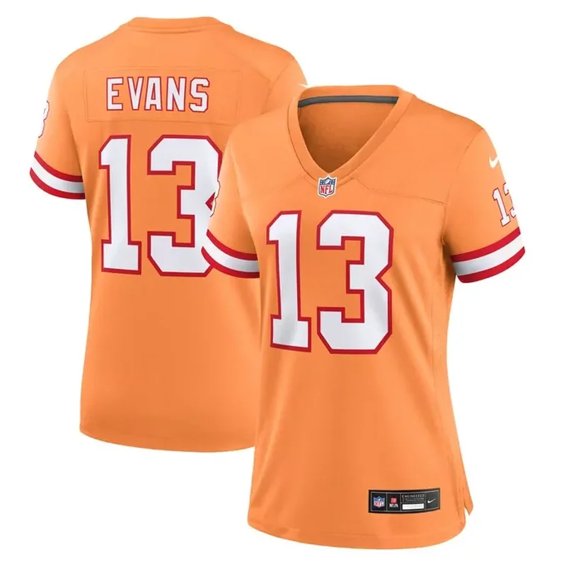 Mike Evans Tampa Bay Buccaneers Womens Player Jersey Orange