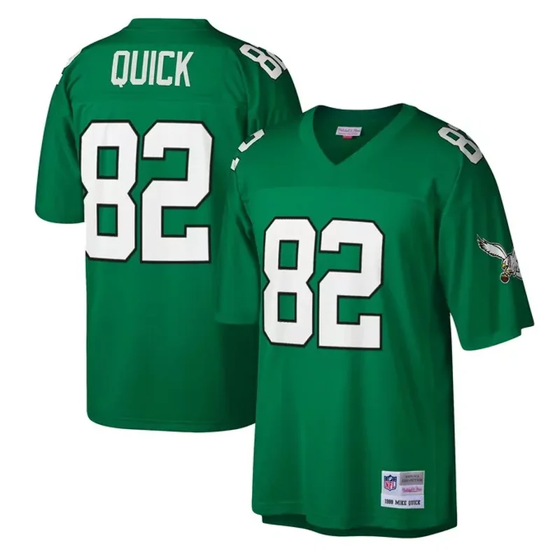Mike Quick Philadelphia Eagles Legacy Jersey Kelly Green