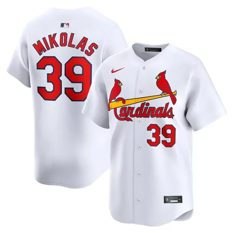 Ozzie Smith St Louis Cardinals Cooperstown Collection Mesh Batting Practice Jersey Navy - Image 4