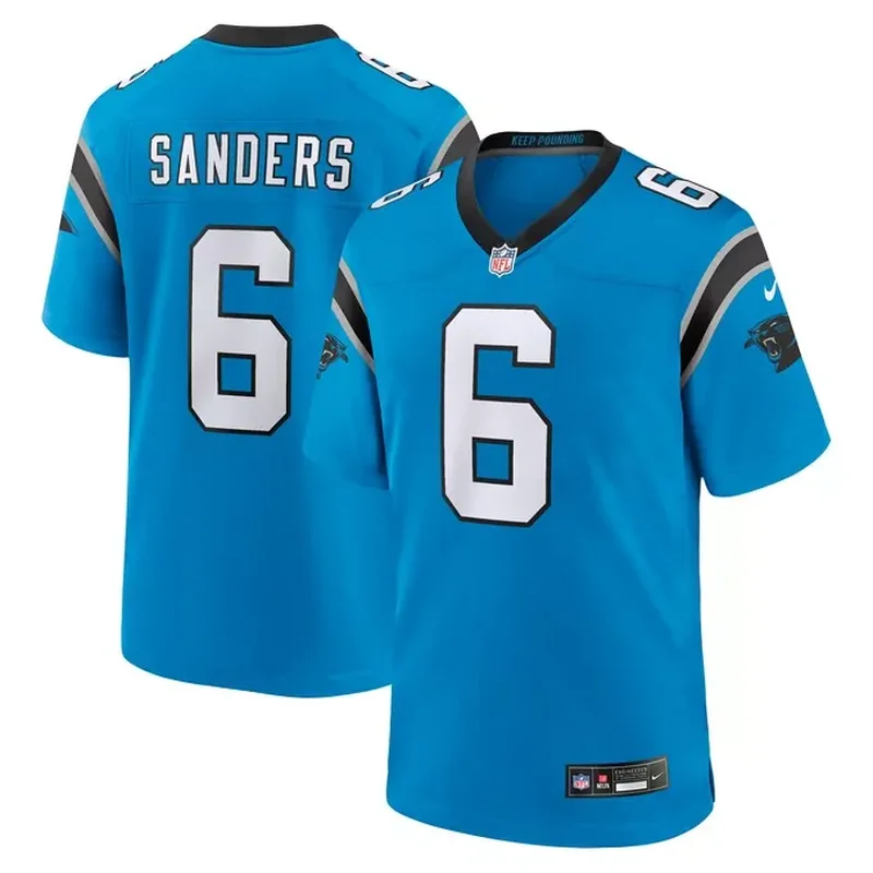 Kevin Greene Carolina Panthers Womens Game Retired Player Jersey Black - Image 2