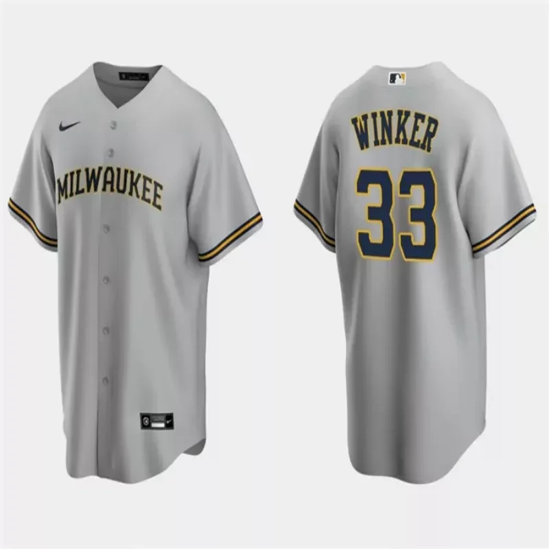 Milwaukee Brewers #12 Rhys Hoskins Home Men Player Cream Baseball jersey - Image 4