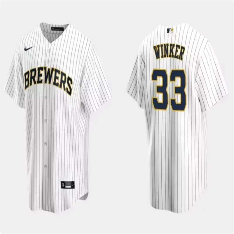 Milwaukee Brewers #12 Rhys Hoskins Baseball jersey - Image 5