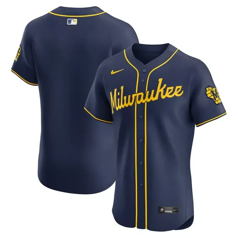 Christian Yelich Milwaukee Brewers Preschool City Connect Player Jersey Powder Blue - Image 4