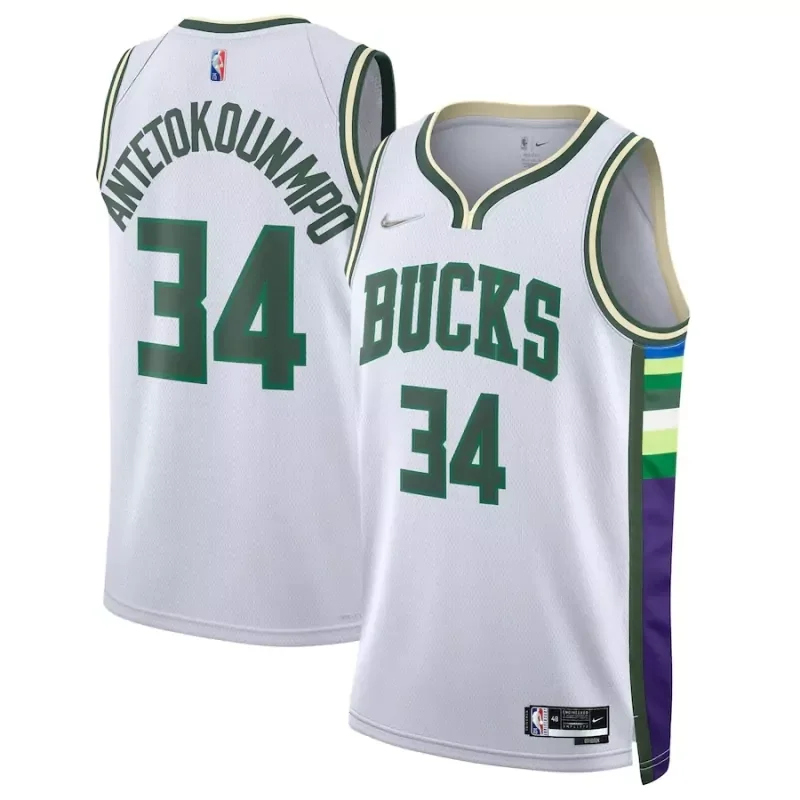 Milwaukee Bucks #22 Khris Middleton Black Statement 2020 21 Jordan Brand Basketball jersey - Image 3