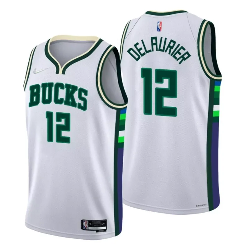 Ray Allen Milwaukee Bucks 1996-97 Hardwood Classics Marble Jersey - Green NBA - Image 5