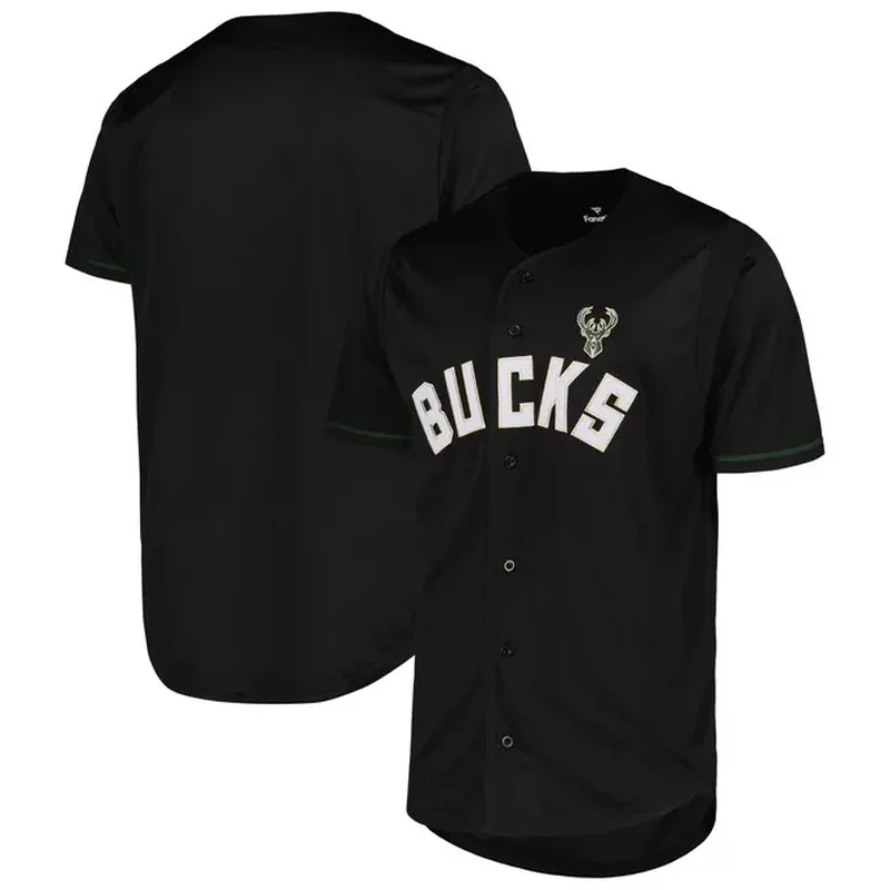 Milwaukee Bucks Fast Break Custom Jersey Hunter Green Icon Edition - Image 4