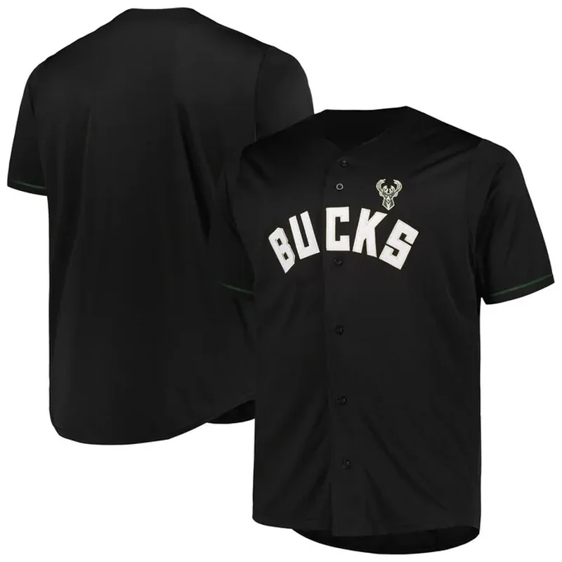 Milwaukee Bucks Fast Break Custom Jersey Hunter Green Icon Edition - Image 5