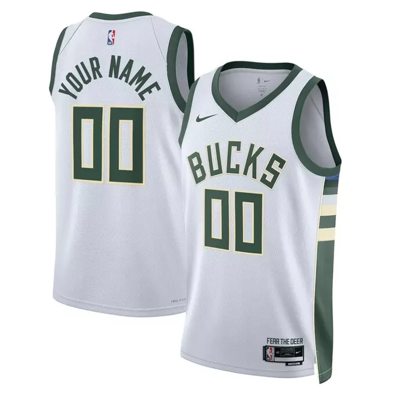 Pat Connaughton Milwaukee Bucks Fast Break Jersey Icon Edition Hunter Green - Image 5