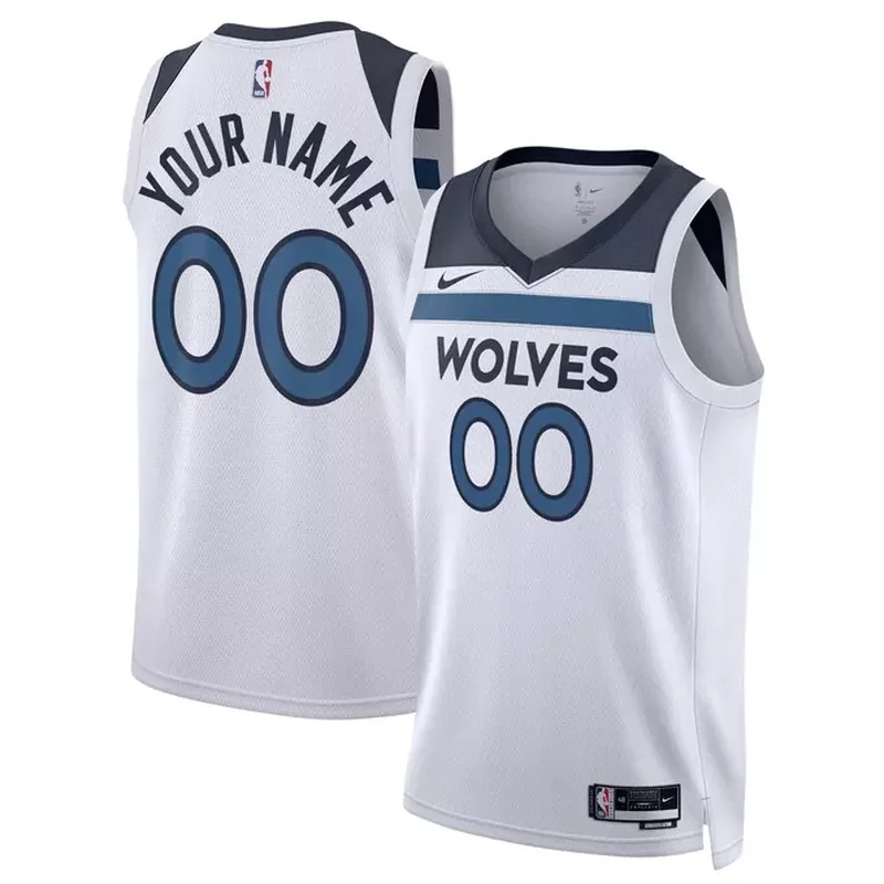 Kevin Garnett Minnesota Timberwolves 2003/04 Classics NBA 75th Anniversary Diamond Jersey Blue - Image 3