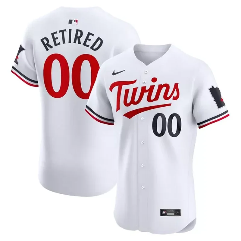 Minnesota Twins Home Elite Pick-A-Player Retired Roster Jersey White