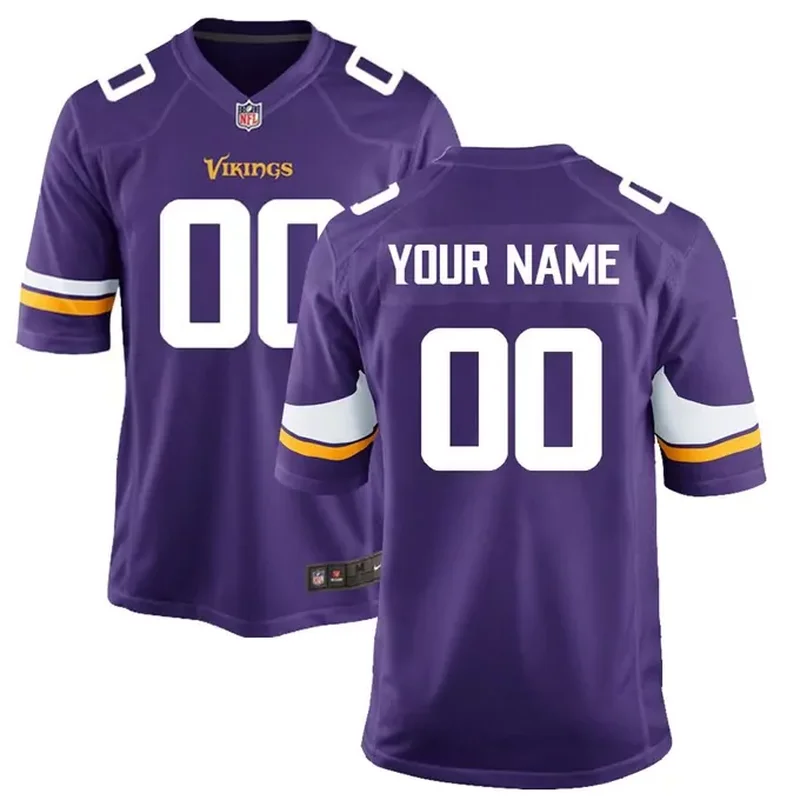 Minnesota Vikings Custom Game Jersey