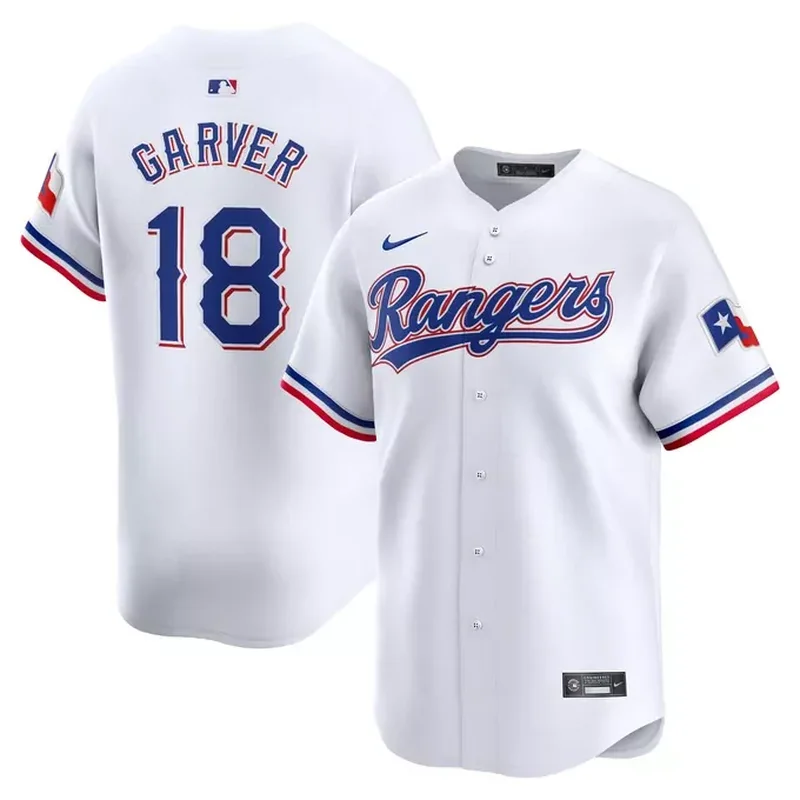 Mitch Garver Texas Rangers Home Player Jersey White