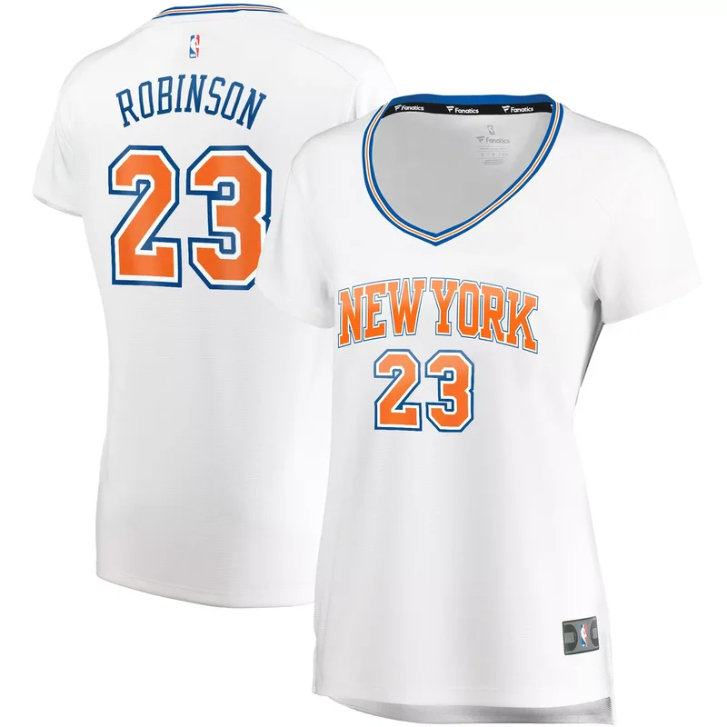 Mitchell Robinson New York Knicks Fast Break Player Jersey - Statement Edition - White NBA
