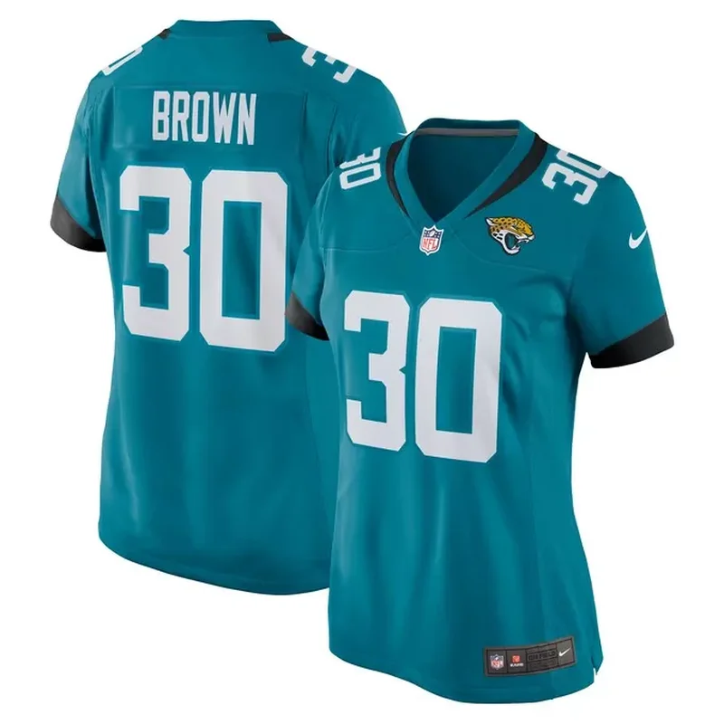 Andre Cisco Jacksonville Jaguars Game Player Jersey Teal - Image 4