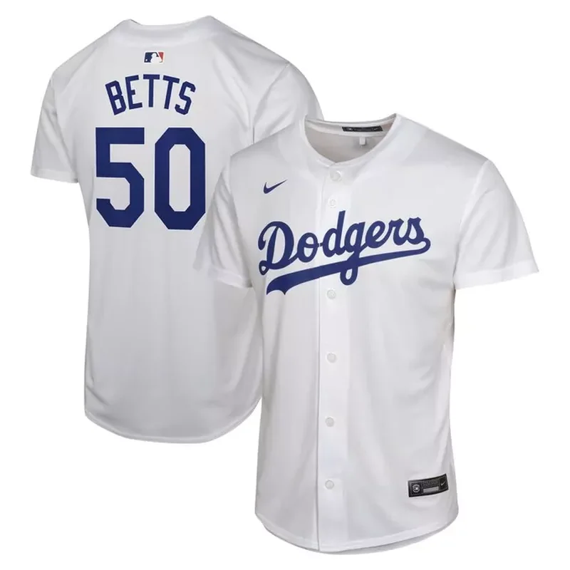 Shohei Ohtani Los Angeles Dodgers Infant Home Game Jersey White - Image 2