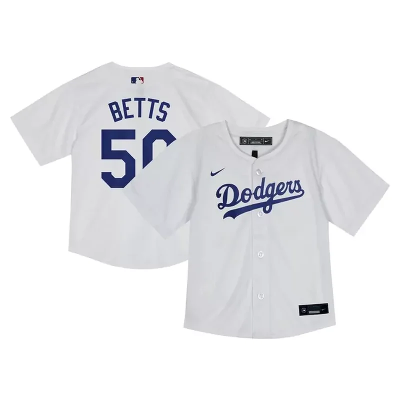 Freddie Freeman Los Angeles Dodgers Preschool Home Game Jersey White - Image 2
