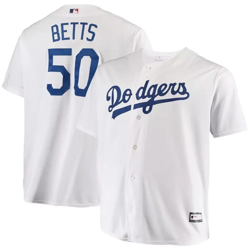 Tyler Glasnow Los Angeles Dodgers Home Player Jersey White - Image 3
